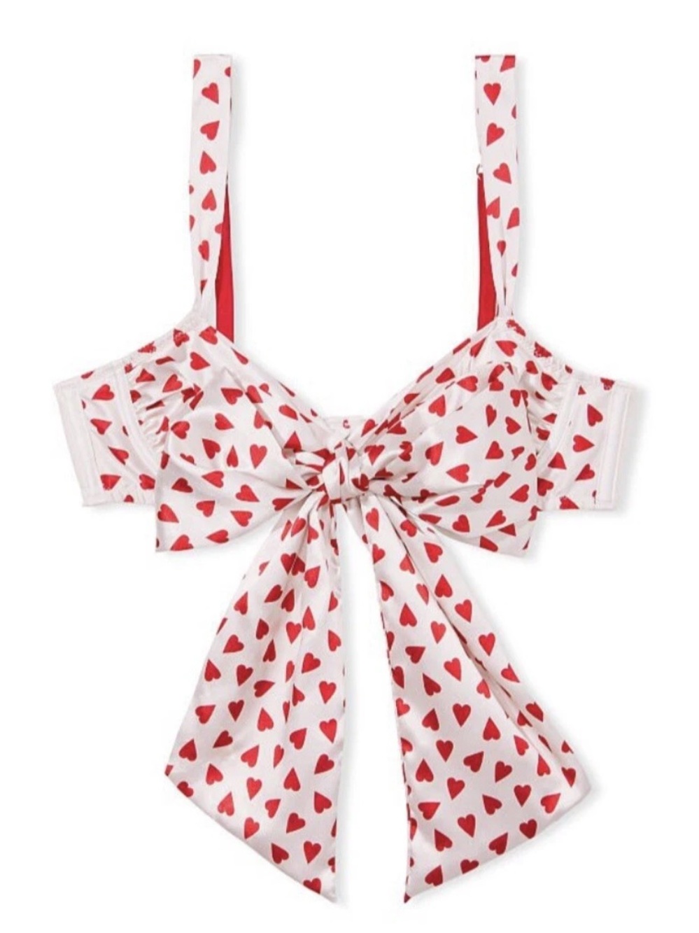 Victoria’s Secret Dream Angels Unlined Open Cup Balconette Bra Heart
